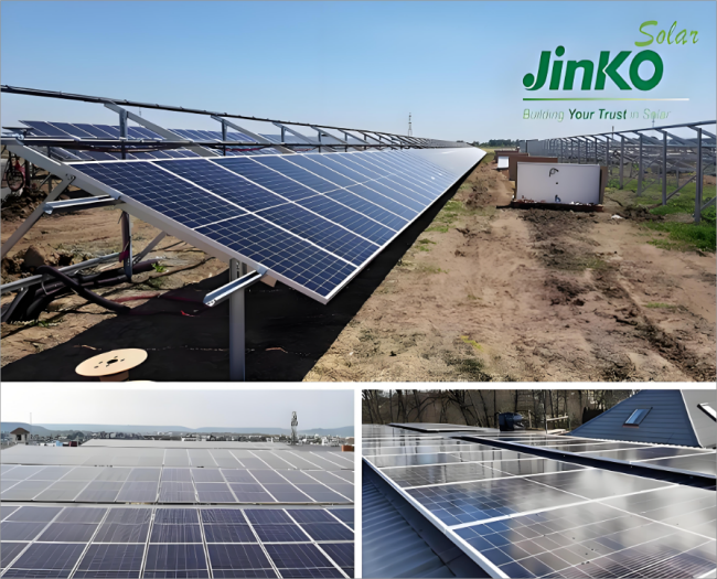 Jinko Solar panels